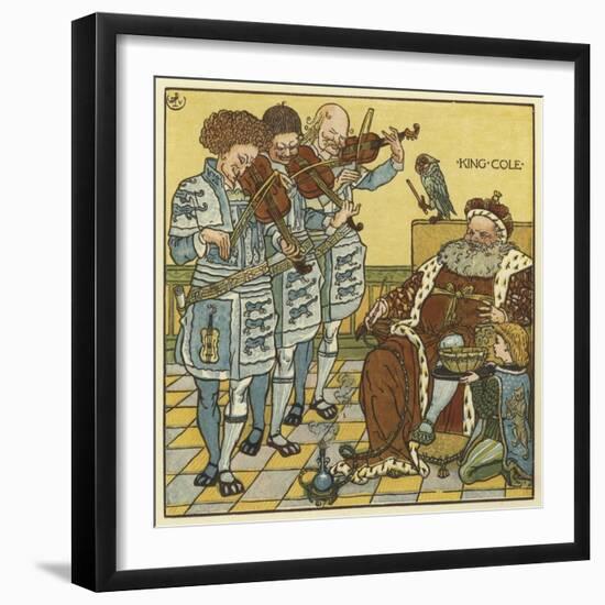 King Cole-Walter Crane-Framed Giclee Print