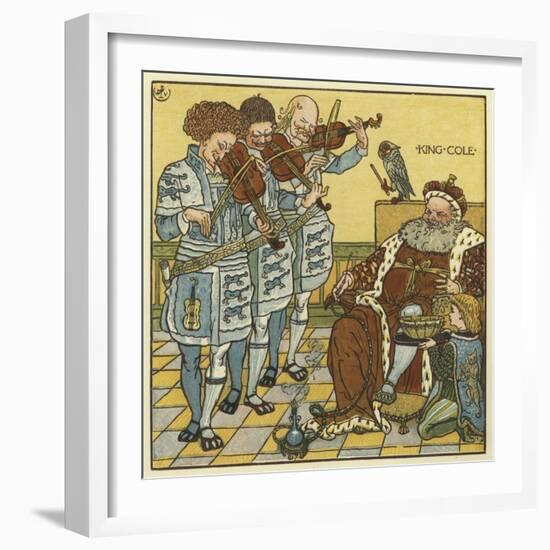 King Cole-Walter Crane-Framed Giclee Print