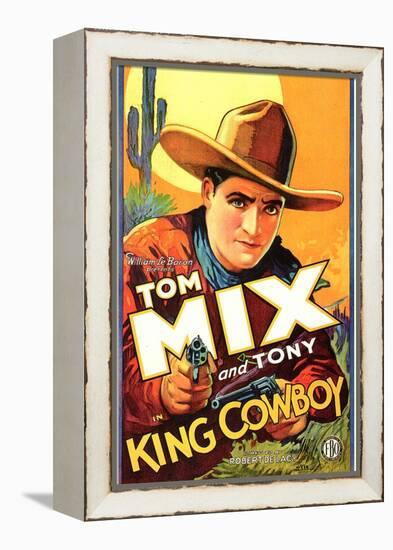 King Cowboy, 1928-null-Framed Stretched Canvas