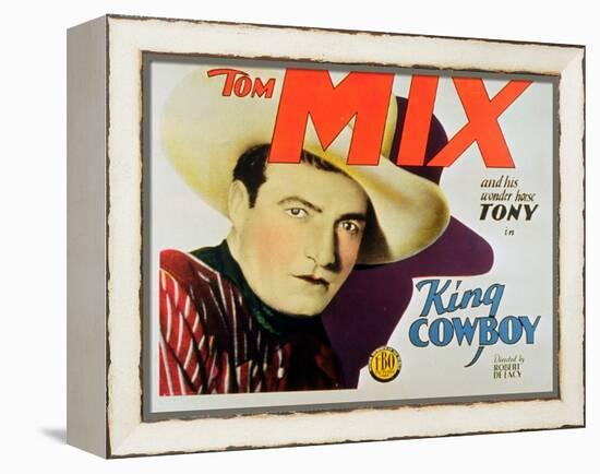 King Cowboy, 1928-null-Framed Stretched Canvas