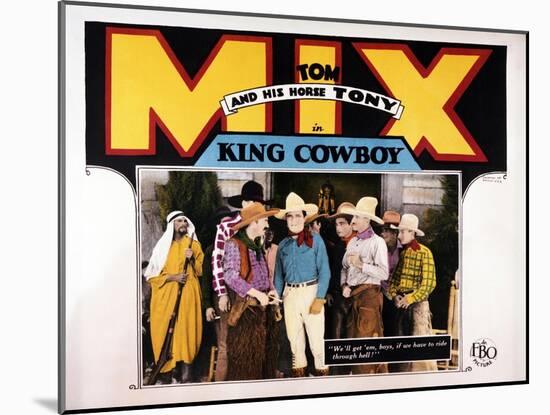 King Cowboy-null-Mounted Photo