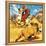 King Darius of Persia Hunting Lions-Mcbride-Framed Premier Image Canvas