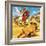 King Darius of Persia Hunting Lions-Mcbride-Framed Giclee Print