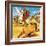 King Darius of Persia Hunting Lions-Mcbride-Framed Giclee Print