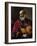 King David (Oil on Canvas, 17Th Century)-Guercino (1591-1666)-Framed Giclee Print