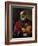 King David (Oil on Canvas, 17Th Century)-Guercino (1591-1666)-Framed Giclee Print