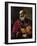 King David (Oil on Canvas, 17Th Century)-Guercino (1591-1666)-Framed Giclee Print