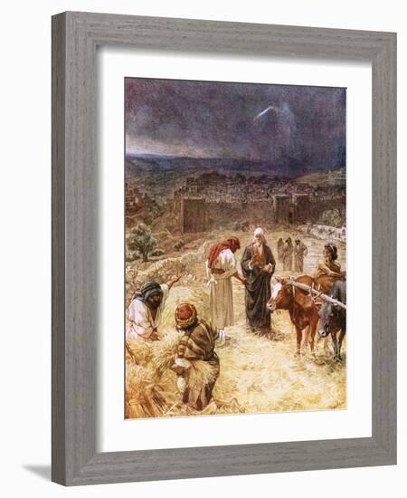 King David Purchasing the Threshing Floor-William Brassey Hole-Framed Giclee Print