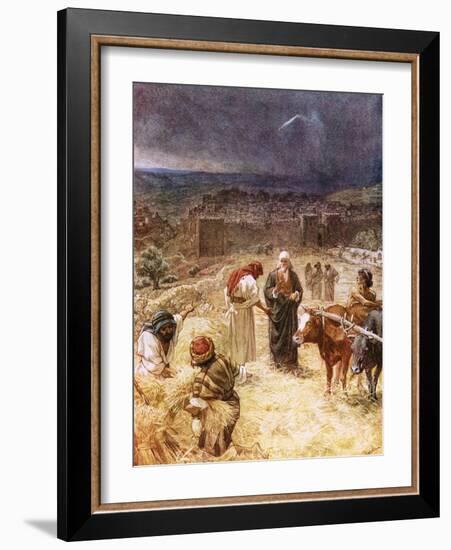 King David Purchasing the Threshing Floor-William Brassey Hole-Framed Giclee Print