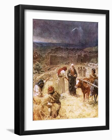 King David Purchasing the Threshing Floor-William Brassey Hole-Framed Giclee Print