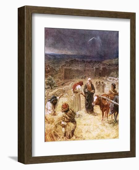 King David Purchasing the Threshing Floor-William Brassey Hole-Framed Premium Giclee Print