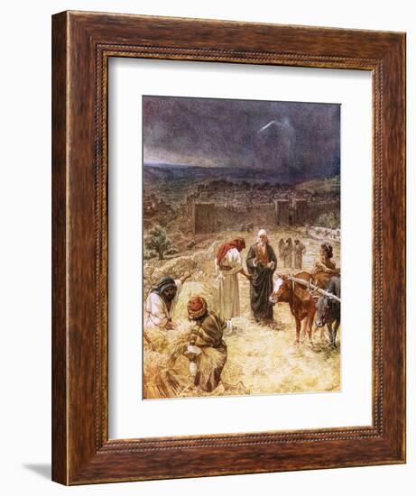 King David Purchasing the Threshing Floor-William Brassey Hole-Framed Giclee Print