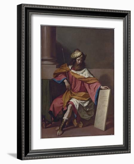 King David-Guercino-Framed Giclee Print