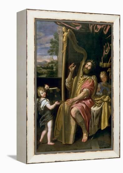 King David-Domenichino-Framed Premier Image Canvas