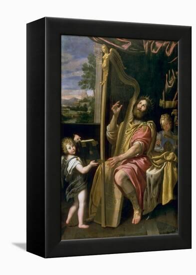 King David-Domenichino-Framed Premier Image Canvas