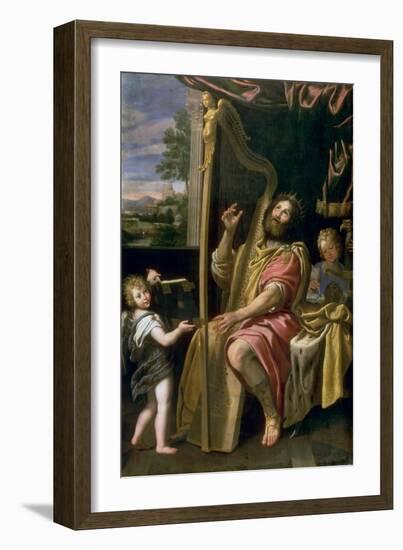 King David-Domenichino-Framed Giclee Print