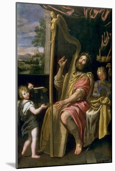 King David-Domenichino-Mounted Giclee Print