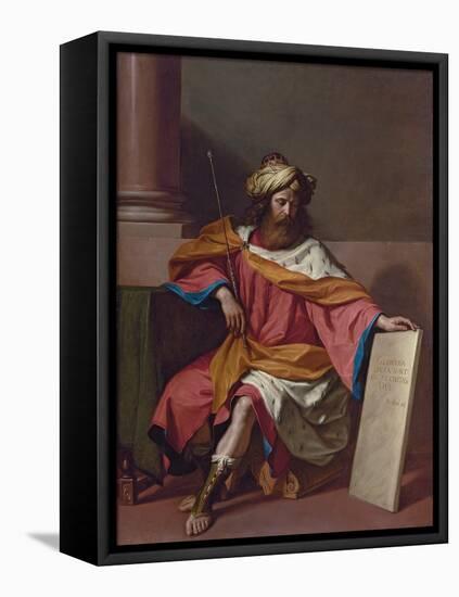 King David-Guercino-Framed Premier Image Canvas