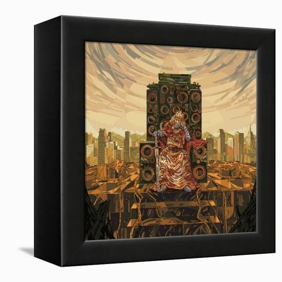 King Deluxe-HR-FM-Framed Stretched Canvas