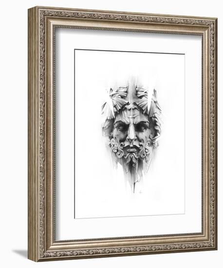 King Diamond-Alexis Marcou-Framed Art Print