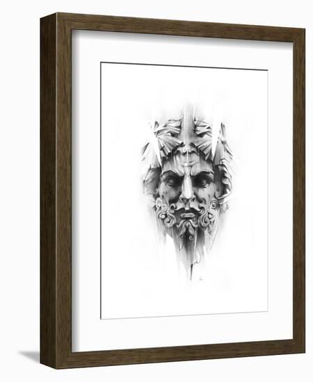 King Diamond-Alexis Marcou-Framed Art Print