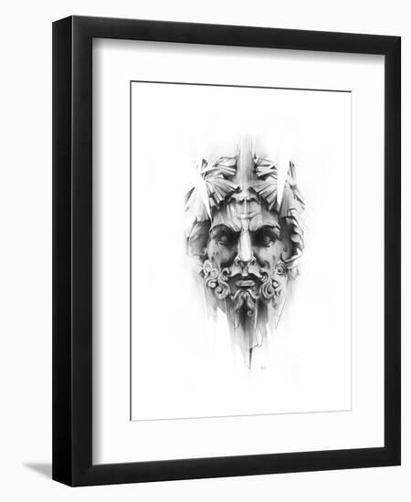 King Diamond-Alexis Marcou-Framed Art Print