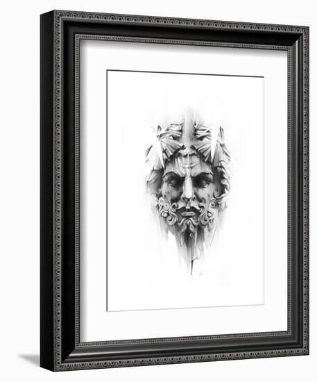 King Diamond-Alexis Marcou-Framed Art Print