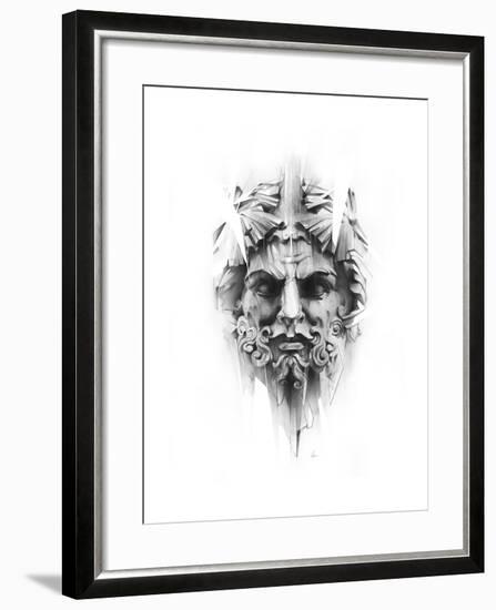 King Diamond-Alexis Marcou-Framed Art Print