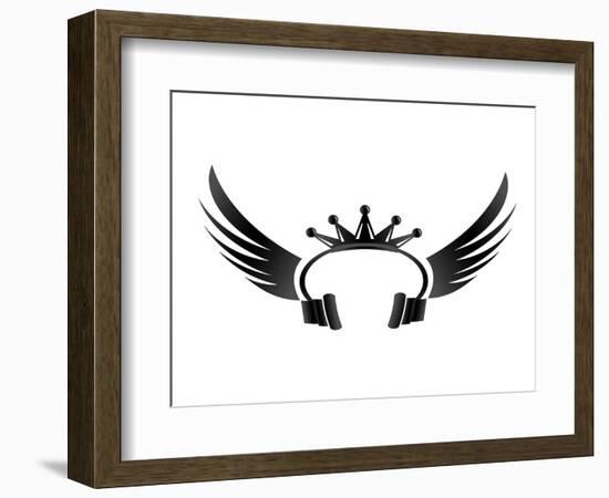 King Dj Tattoo-null-Framed Premium Giclee Print