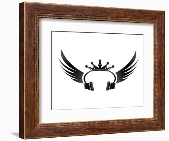 King Dj Tattoo-null-Framed Premium Giclee Print