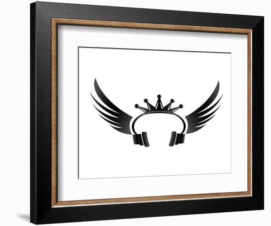 King Dj Tattoo-null-Framed Premium Giclee Print