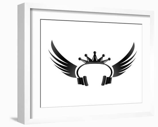 King Dj Tattoo-null-Framed Art Print