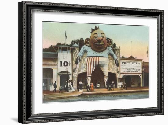 King Dodo Palace at White City, Worcester, Massachusetts--Framed Art Print