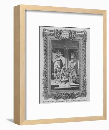 'King Edgar's first Interview with Queen Elfrida', c1787-Unknown-Framed Giclee Print