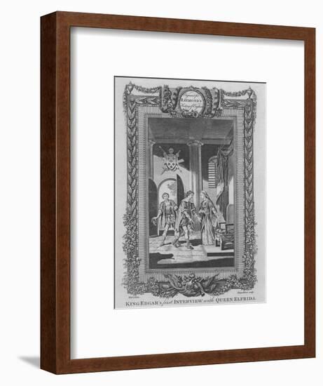'King Edgar's first Interview with Queen Elfrida', c1787-Unknown-Framed Giclee Print