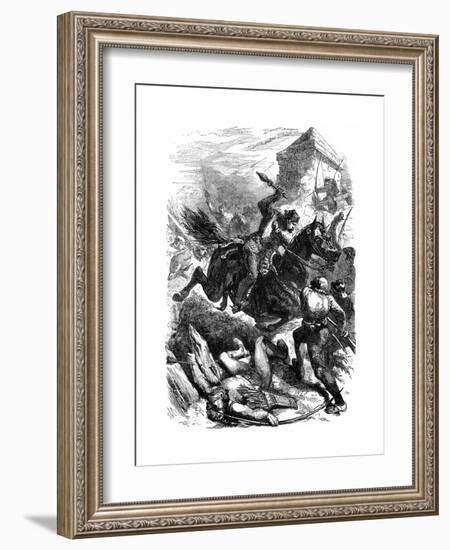 King Edward I of England at Berwick, 1296-null-Framed Giclee Print