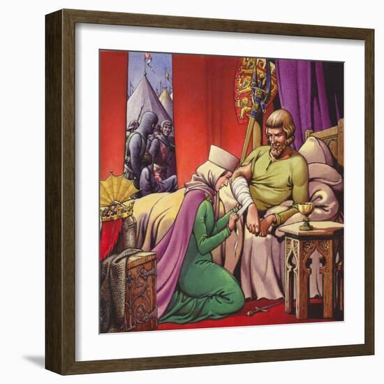 King Edward I, the Warrior King-Pat Nicolle-Framed Giclee Print