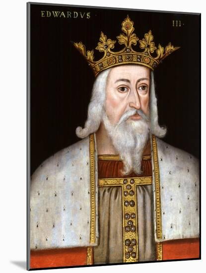 King Edward III, 1597-1618-English School-Mounted Giclee Print