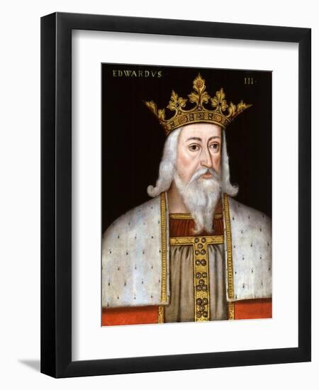 King Edward III, 1597-1618-English School-Framed Giclee Print