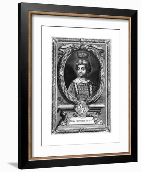 King Edward V of England, (1470-148)-P Vanderbanck-Framed Giclee Print