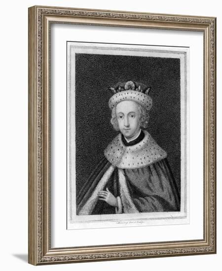 King Edward V of England, (1470-148)-S Harding-Framed Giclee Print