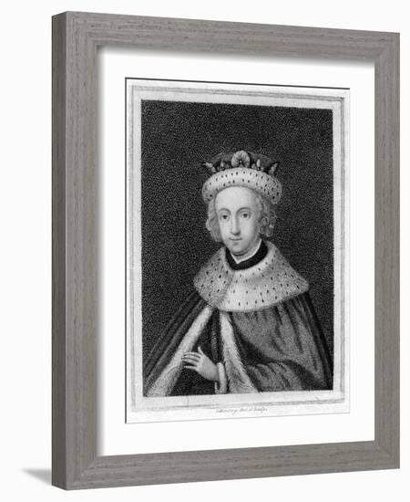 King Edward V of England, (1470-148)-S Harding-Framed Giclee Print