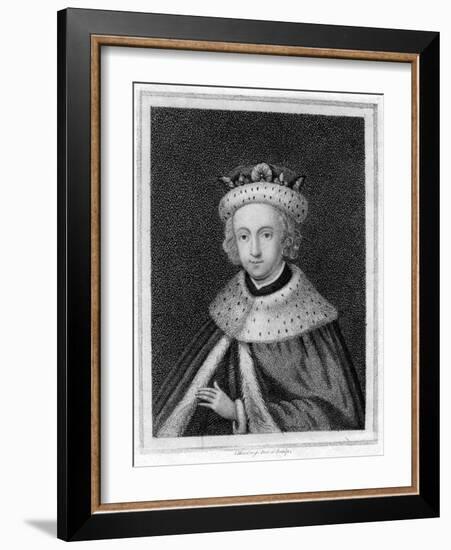 King Edward V of England, (1470-148)-S Harding-Framed Giclee Print