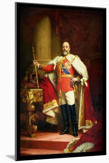 King Edward Vii, 1902-Sir Samuel Luke Fildes-Mounted Giclee Print
