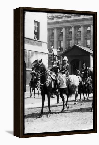 King Edward VII funeral 1910-Staff-Framed Premier Image Canvas