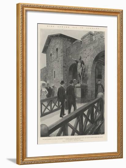 King Edward VII in Germany-Amedee Forestier-Framed Giclee Print