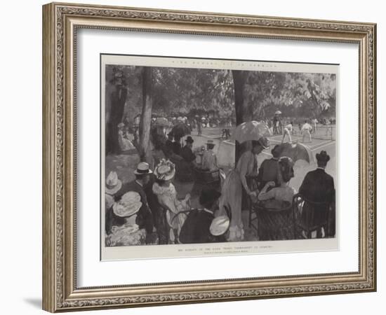 King Edward VII in Germany-Amedee Forestier-Framed Giclee Print