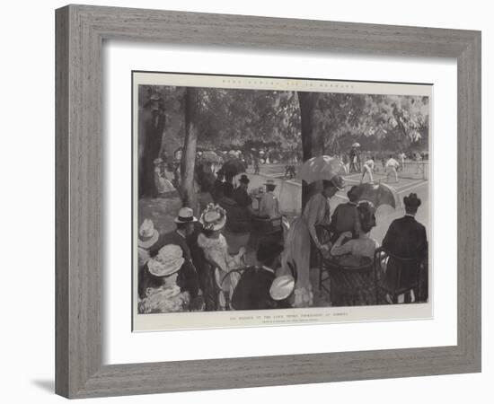 King Edward VII in Germany-Amedee Forestier-Framed Giclee Print