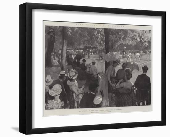 King Edward VII in Germany-Amedee Forestier-Framed Giclee Print