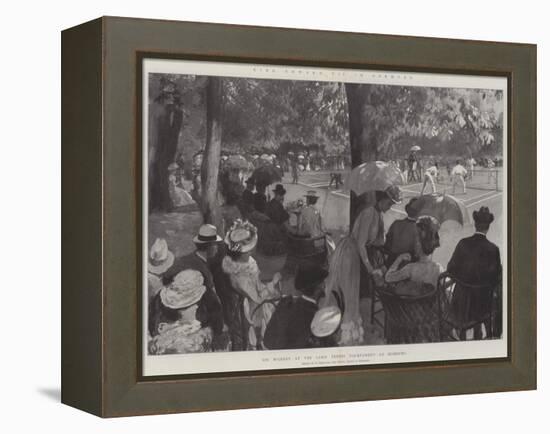 King Edward VII in Germany-Amedee Forestier-Framed Premier Image Canvas